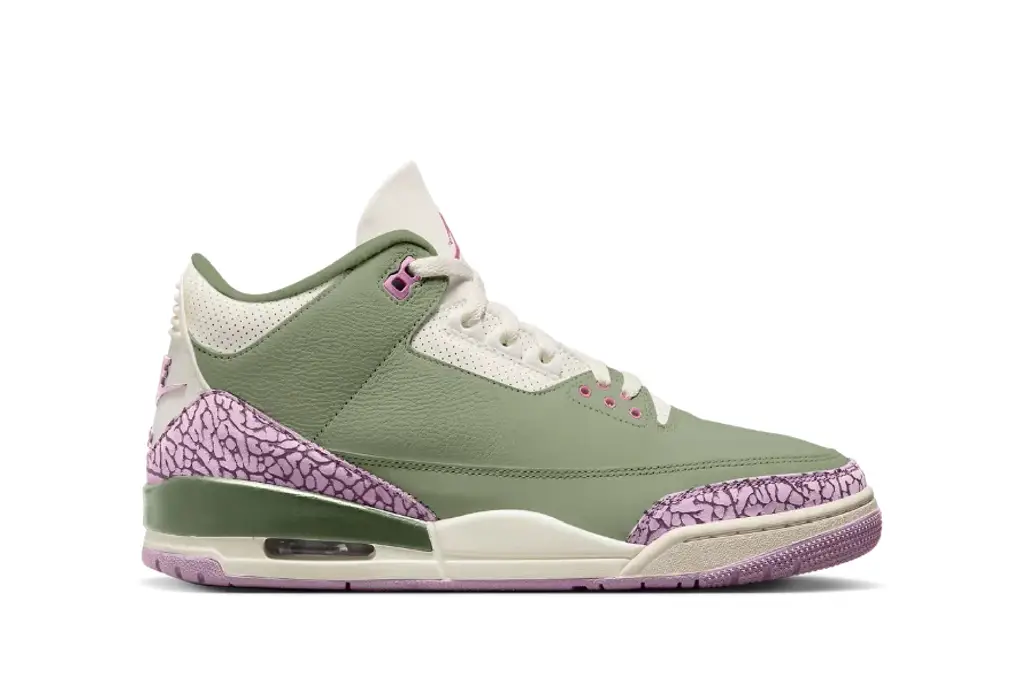Air Jordan 3 Retro “Olive Aura” (W) [Release Date/Price/Where To Buy]