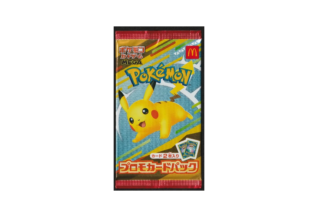 Pokemon Card Game MEGA McDonald's Happy Set 2025 Promo Card Pack