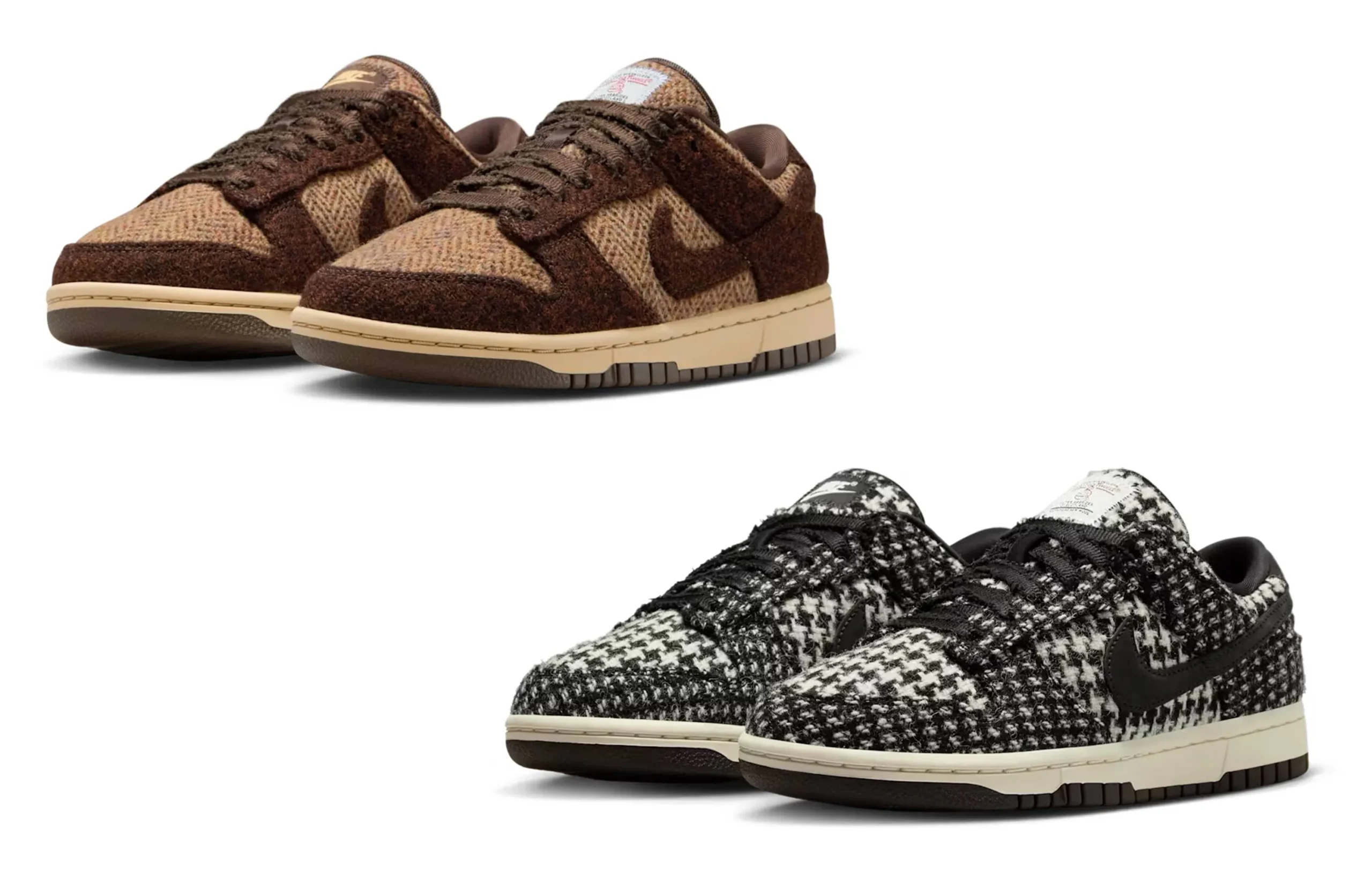 Harris Tweed × Nike Women’s Dunk Low 2colors [Where To Buy/Release Date]