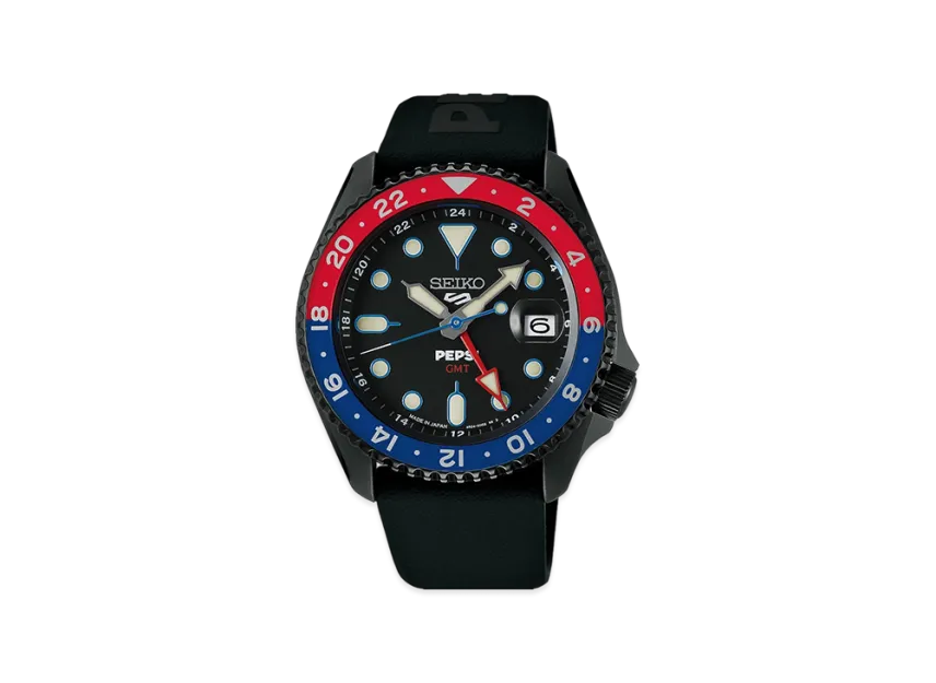 SEIKO 5 Sports x Pepsi Carriver 4R34 