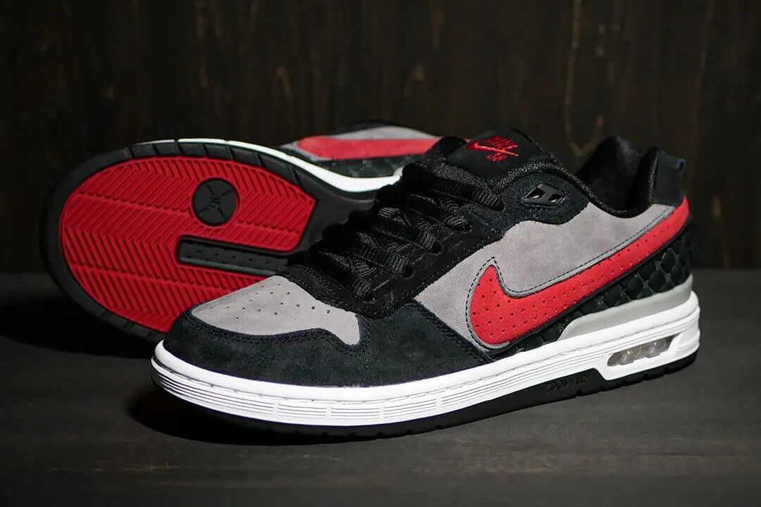 Nike SB Paul Rodriguez Zoom Air Low “Bred/Black/Flint Grey” [Release Date/Price/Where To Buy]