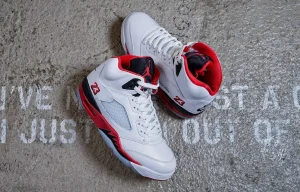 Nike Air Jordan 5 "Fire Red/Black Tongue" (2025) [Release Date/Price/Where To Buy]