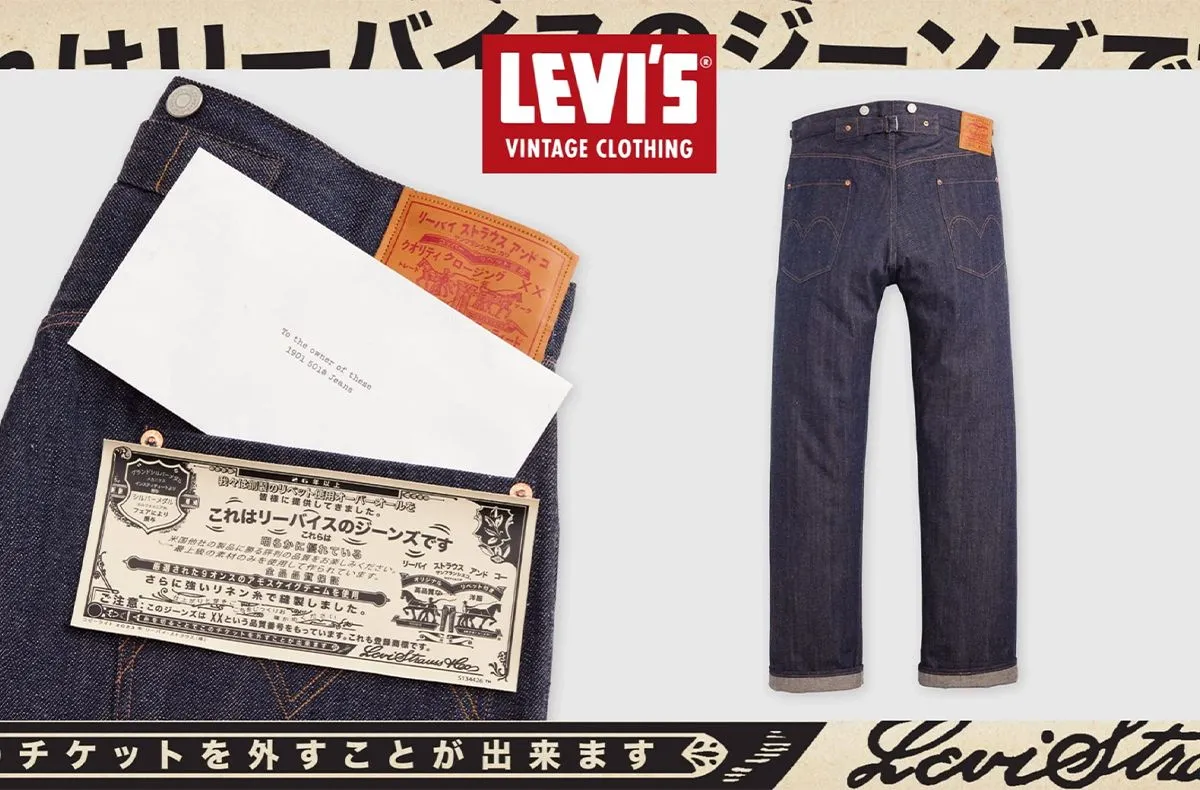 Levi’s Vintage Clothing 1901 “JAPAN” 501® [Release Date/Price/Where To Buy]