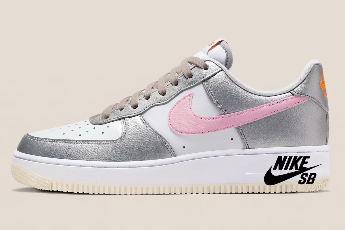 Yuto Horigome × Nike SB Air Force 1 Low “White/Iron Grey” [Release Date/Price/Where To Buy]