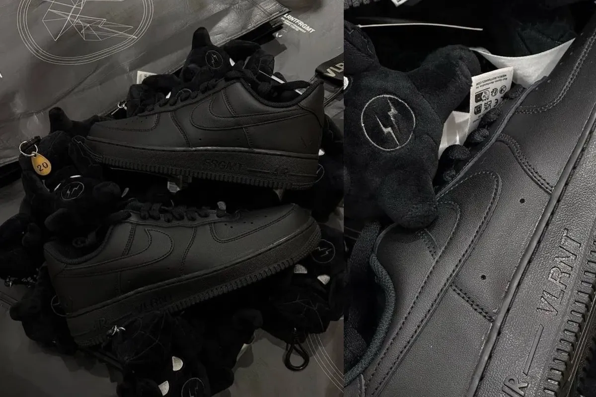 Valorant × Fragment × Nike Air Force 1 Low “Triple Black” [Release Date/Price/Where To Buy]