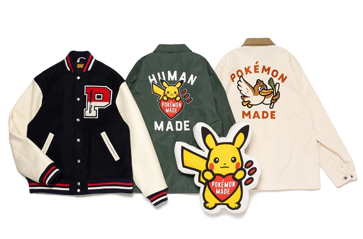 HUMAN MADE x Pokémon Collection [Release Date/Price/Where To Buy]