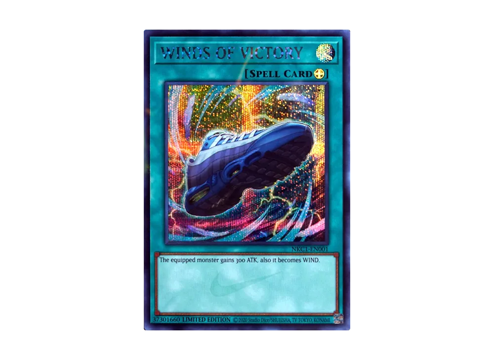 WINDS OF VICTORY SE [NKC1-EN001](Yu-Gi-Oh x Nike Air Max 95 QS Air Muscle Included Card)