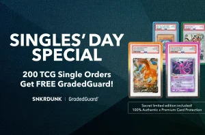 Double the Protection: SNKRDUNK Teams Up with GradedGuard for Singles' Day!