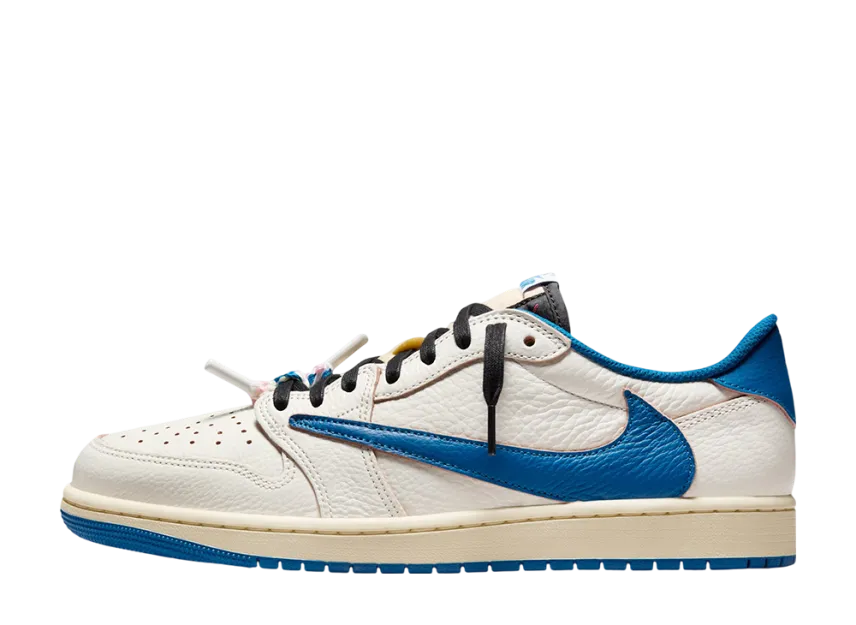 Travis Scott × fragment design × Nike Air Jordan 1 Low OG 