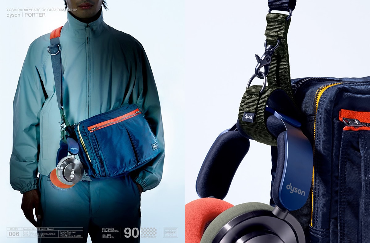 Dyson x PORTER Dyson OnTrac PORTER limited-edition headphones and shoulder bag [Release Date/Price/Where To Buy]