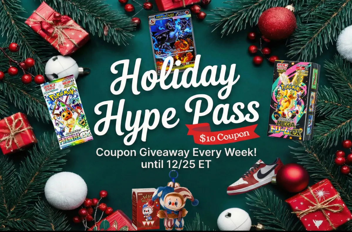 Keep the Season Stacked: Win a Weekly Holiday Hype Pass ($10 OFF Coupon) Until Christmas!