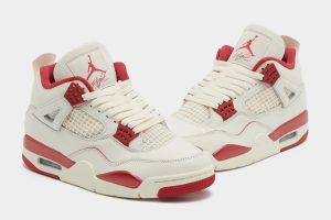 Nike Women's Air Jordan 4 "Pale Ivory/Tough Red" [Release Date/Price/Where To Buy]