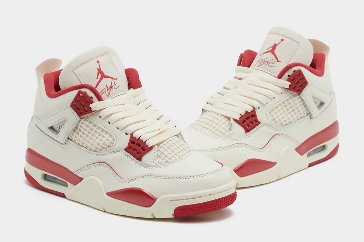 Nike Women’s Air Jordan 4 “Pale Ivory/Tough Red” [Release Date/Price/Where To Buy]