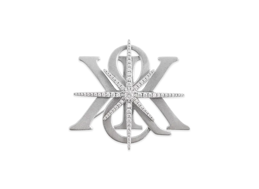 Kith x Lisa Women Crest Brooch 