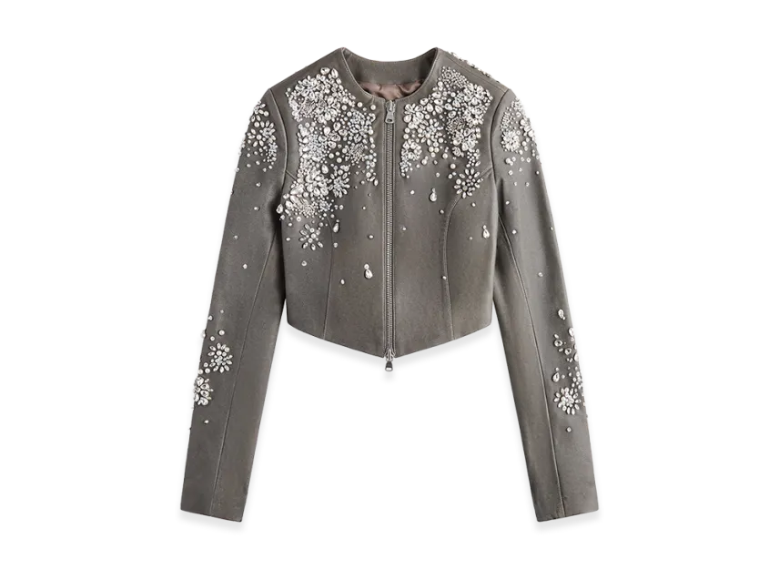 Kith x Lisa Women Brei Embellished Bolero Jacket 
