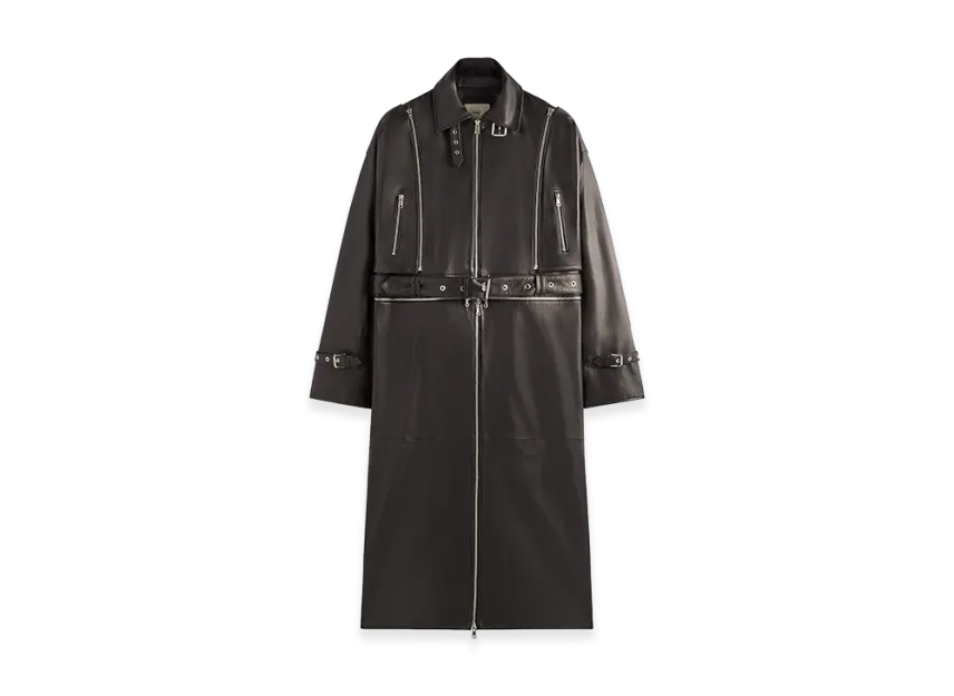 Kith x Lisa Women Hera Convertible Leather Coat 