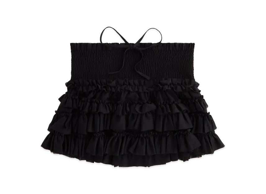Kith x Lisa Women Mariko Mesh Ruffle Mini Skirt 