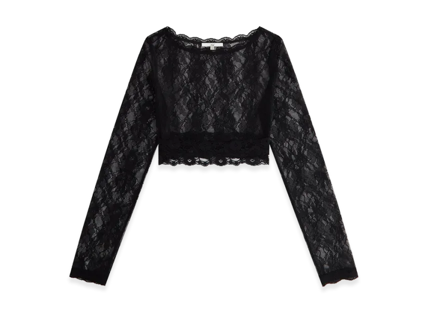 Kith x Lisa Women Piera Lace Long Sleeve Top 