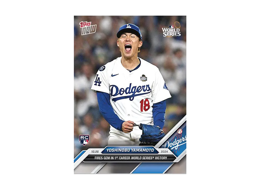 Yoshinobu Yamamoto [869](2024 MLB Topps NOW Card)