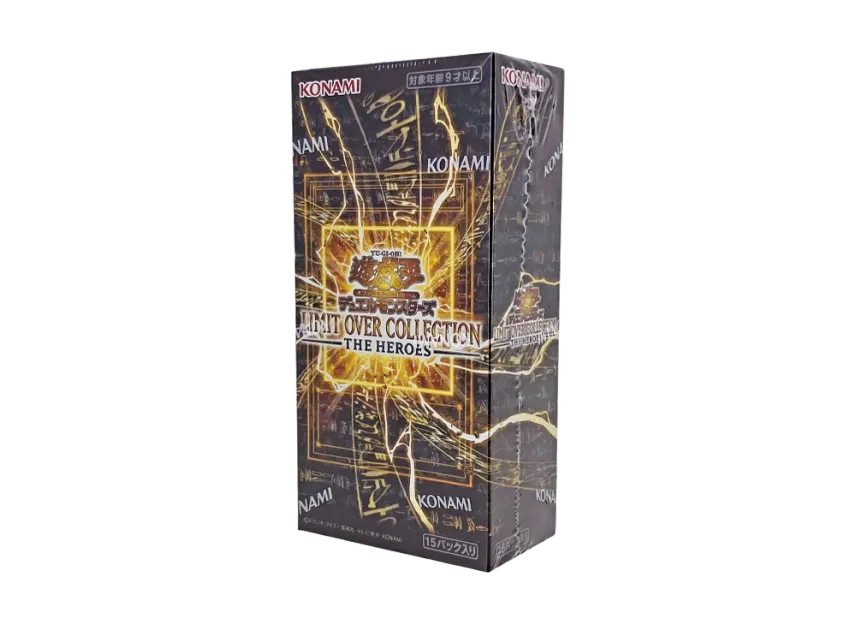 Yu-Gi-Oh OCG Duel Monsters LIMIT OVER COLLECTION -THE HEROES- JP Edition Box