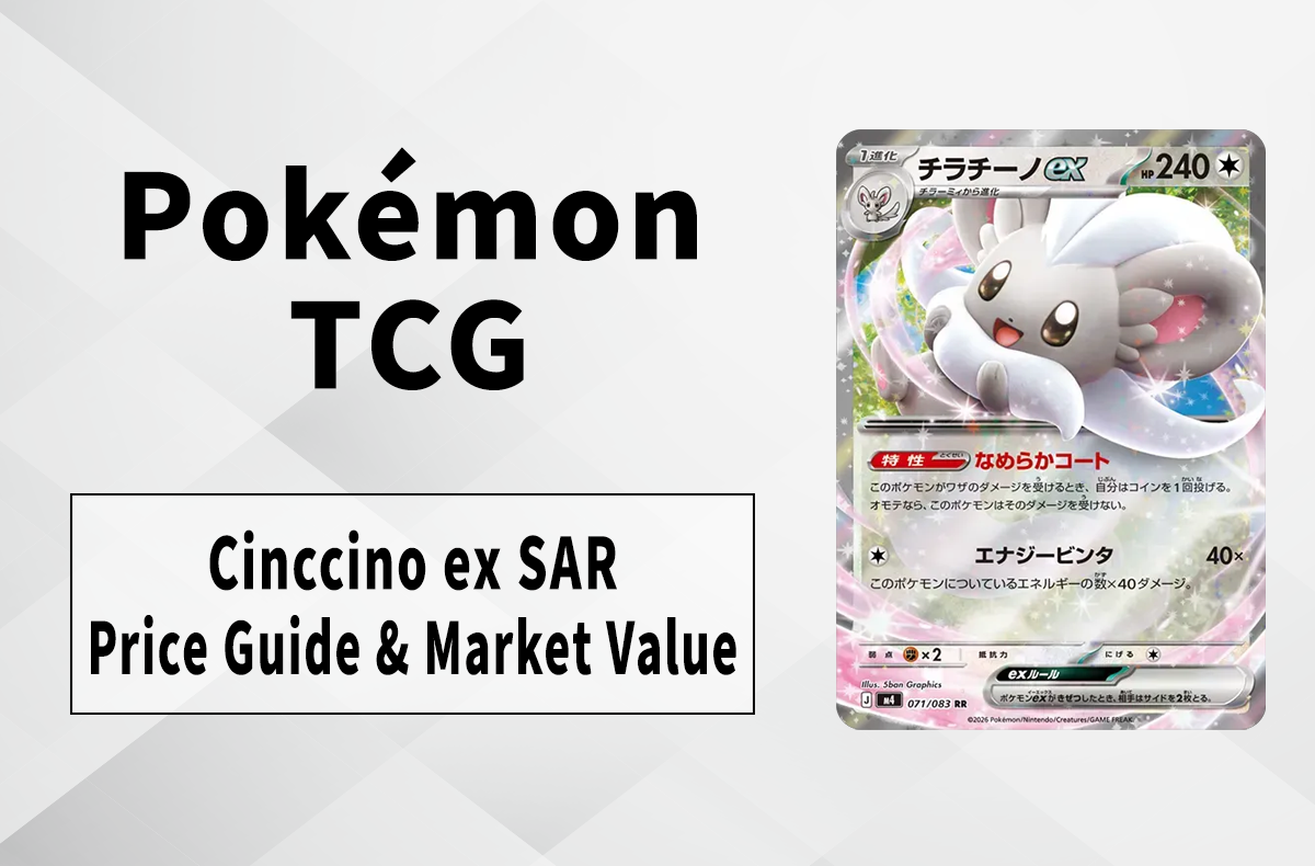 Cinccino ex SAR: Price Guide, Market Trends, and Investment Potential for Pokémon TCG Collectors