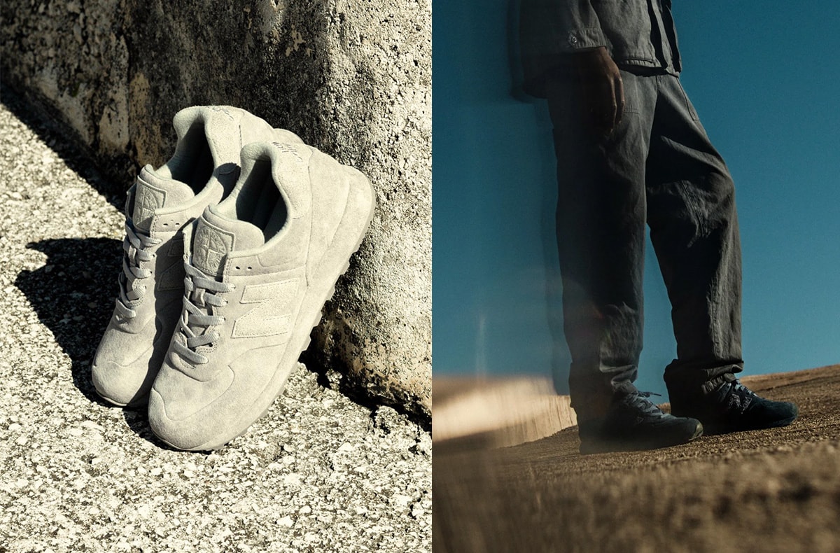 Stone Island × New Balance 574 “Ghost”