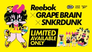 [EXCLUSIVE] Weird, Wild, and Rare: The Reebok x GRAPE BRAIN x SNKRDUNK Collaboration Drops Globally