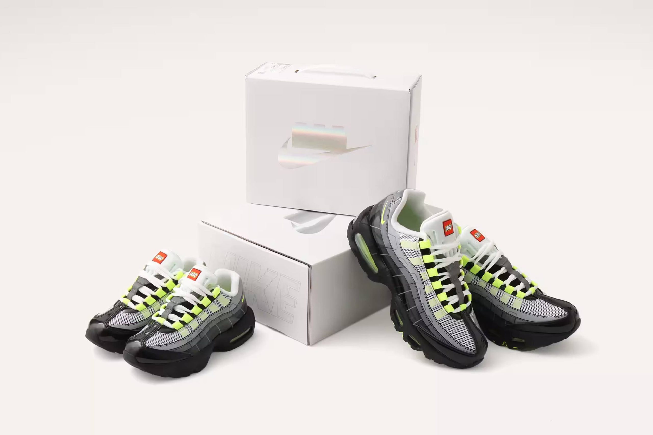 LEGO x Nike GS Air Max 95 “Neon” Releasing [28th March 2026]