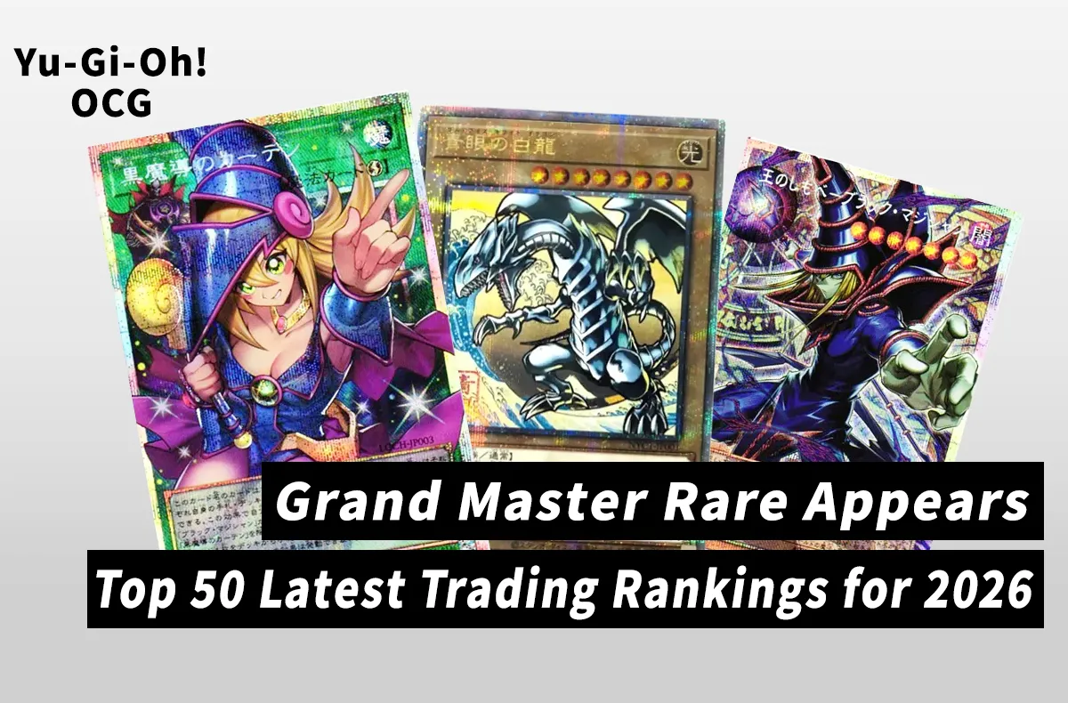 Top 50 Most Traded Yu-Gi-Oh! Cards in Japan (Q1 2026): Is the “Over-Frame” Dark Magician Girl the New Gold Standard?