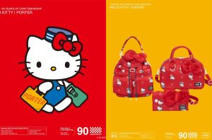 HELLO KITTY & PORTER Teamed up for Collab Collection
