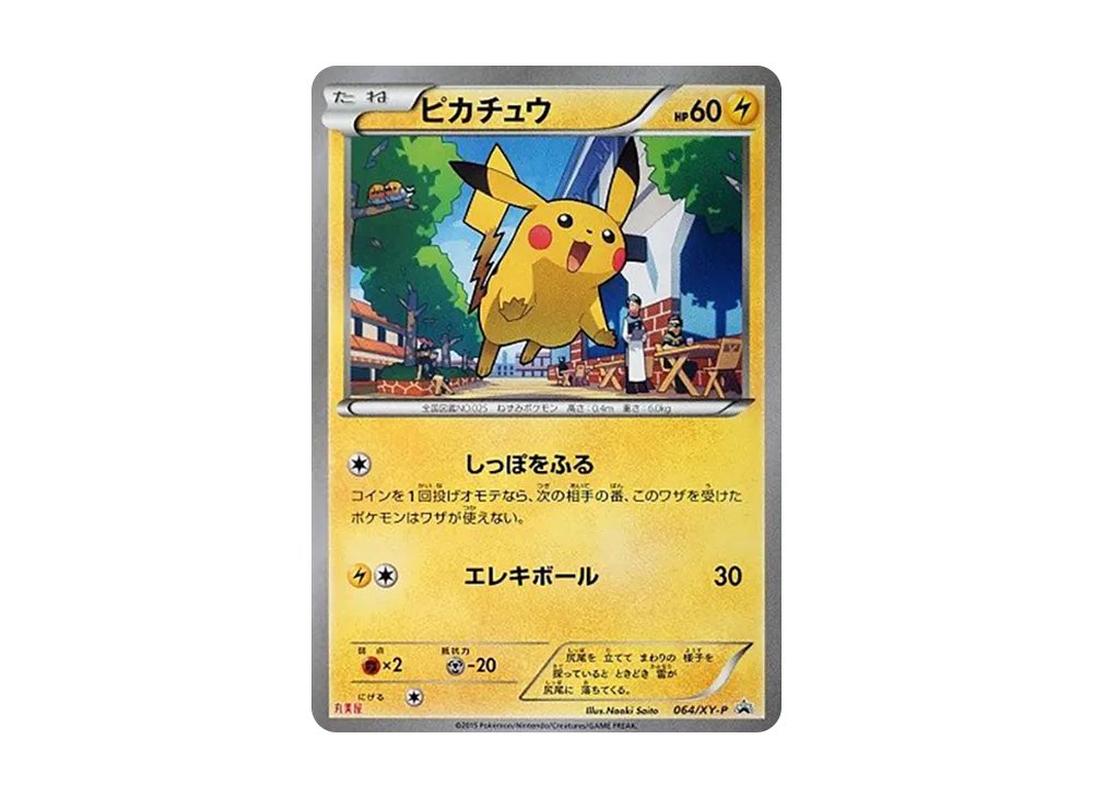 Pikachu P [XY-P 064](Promotional Cards 