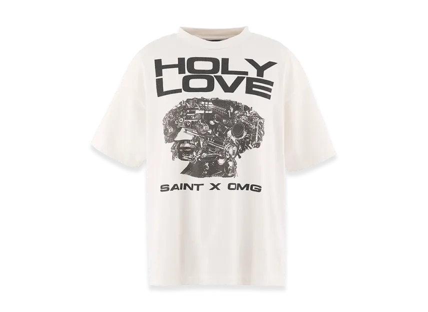 SAINT M×××××× x Kawamura Kousuke KK SS T-Shirt Holy Love 