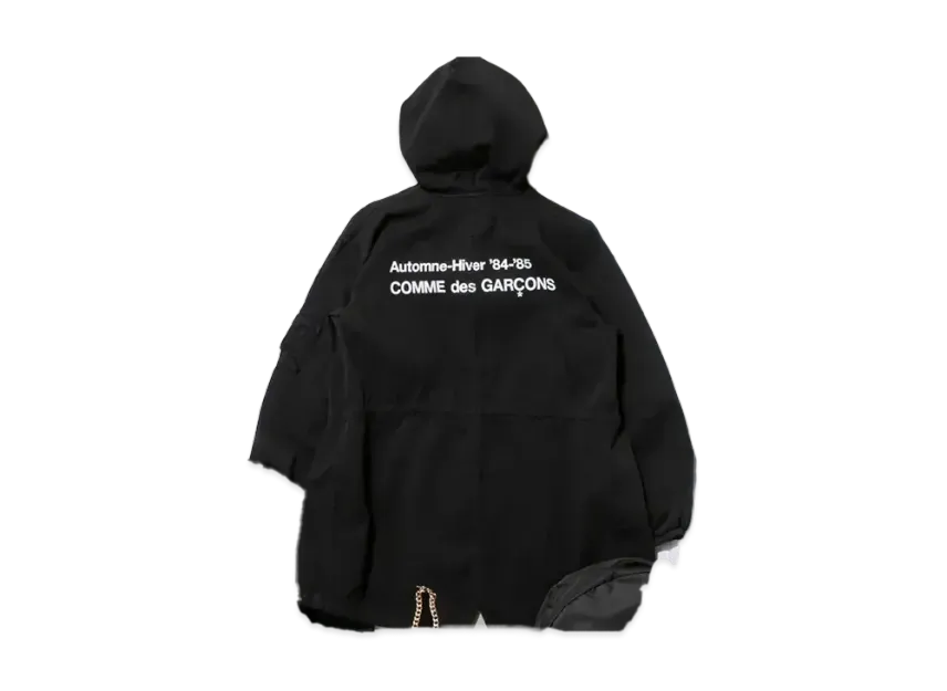 Comme des Garcons CDG x Alpha Staff Logo Fishtail Coat 