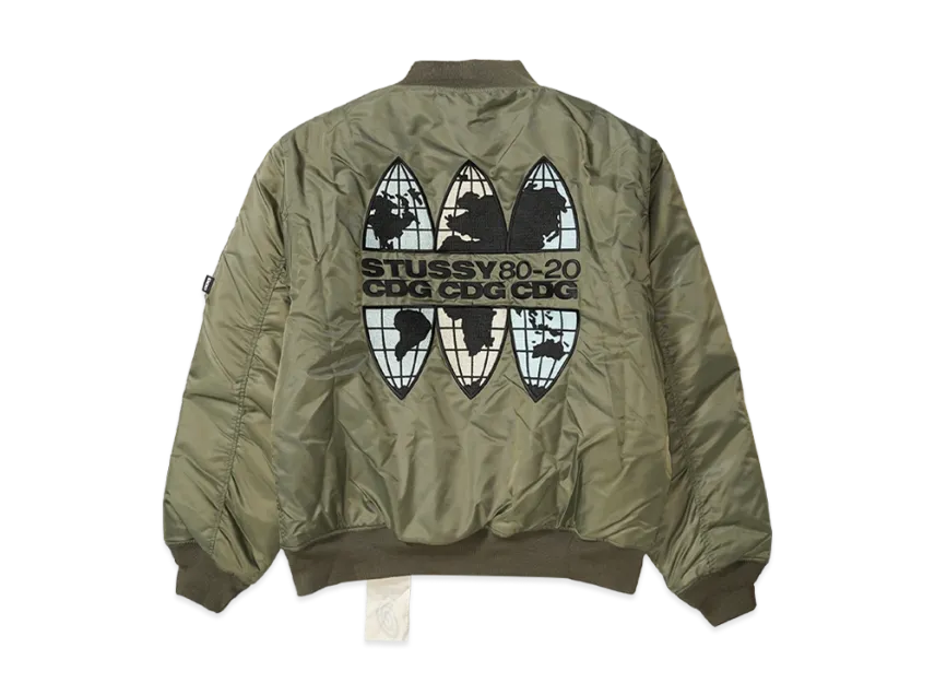 Stussy CDG MA-1 Jacket 