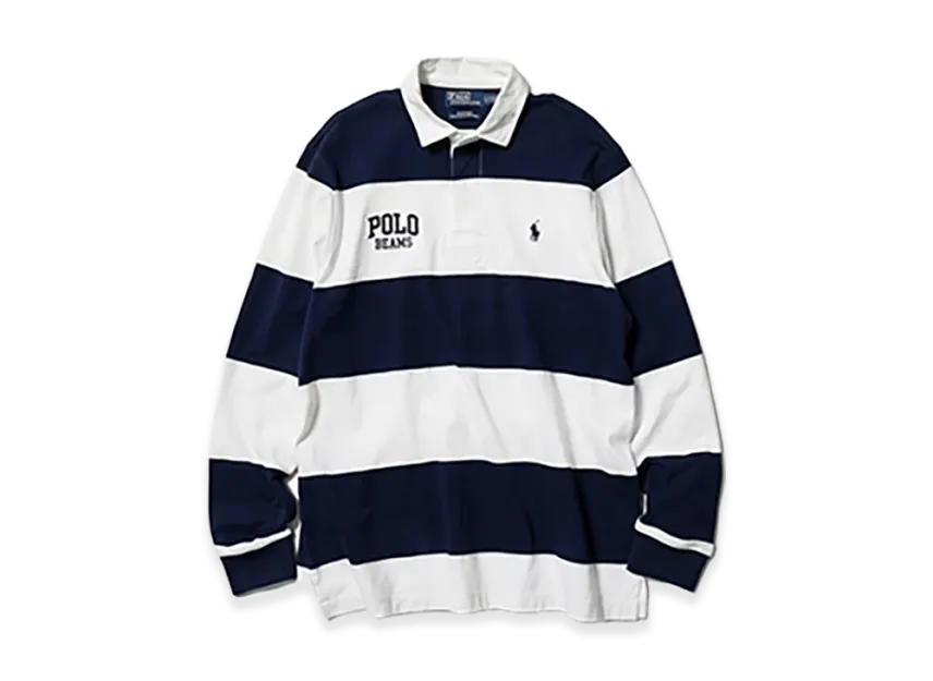 BEAMS x Polo Ralph LS Rugby Shirt 
