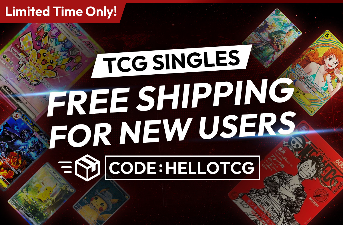 TCG Singles: FREE Shipping for New Users!