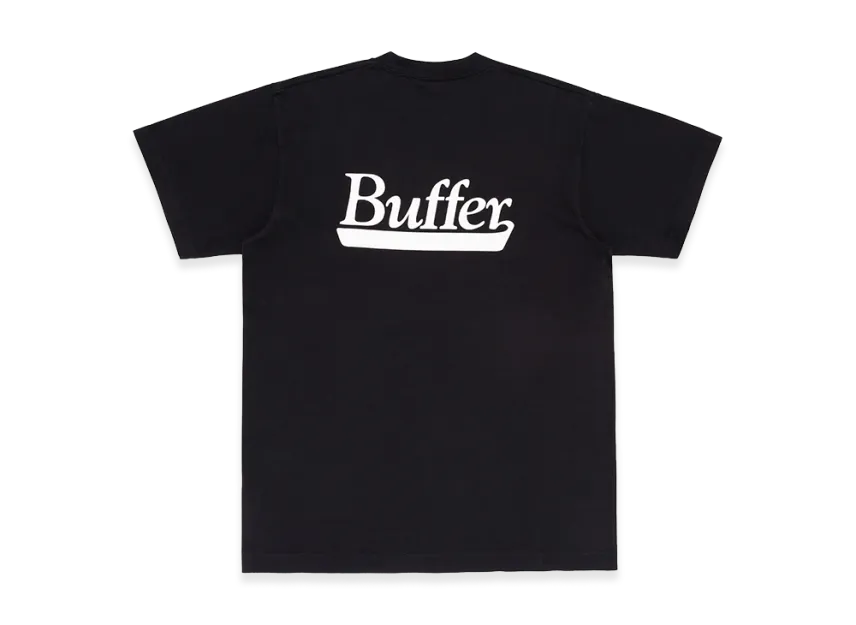 Buffer SS Tee Buffalo Logo 