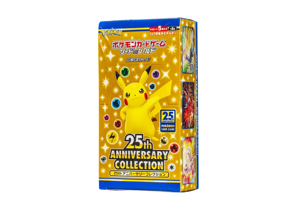 Pokémon Card Game Sword & Shield Expansion Pack 25th Anniversary Collection Box