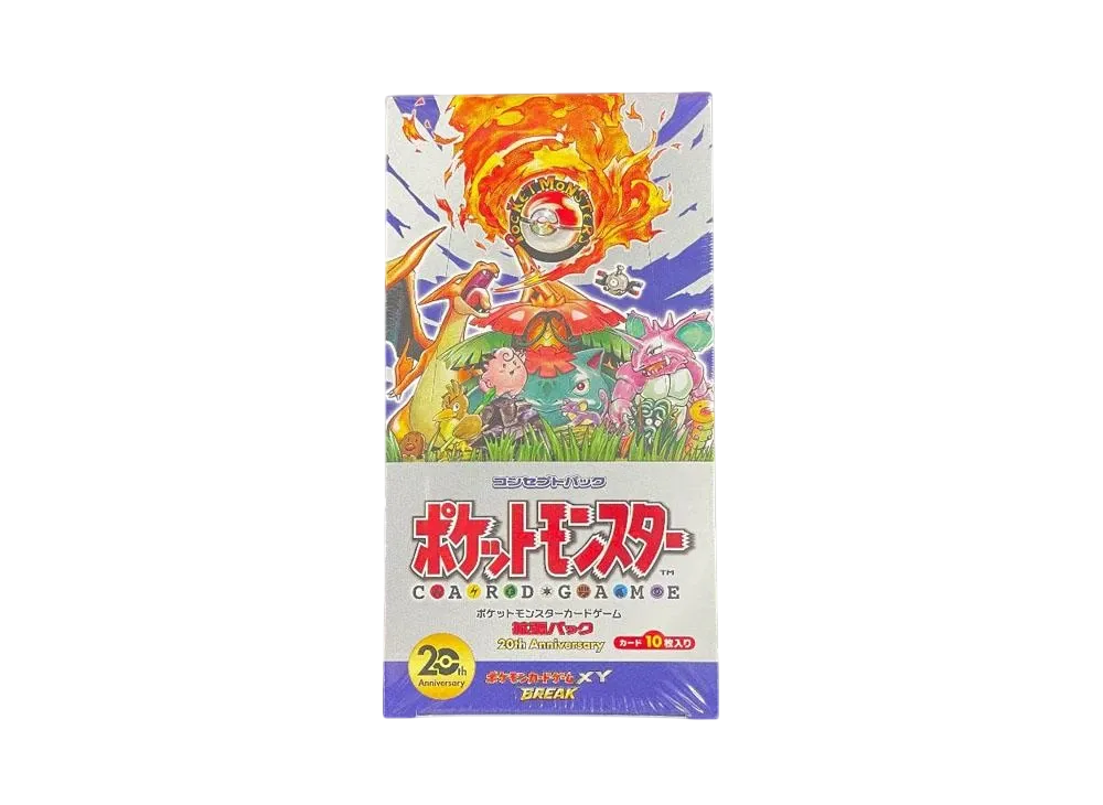 Pokémon Card Game XY BREAK Concept Pack Pokémon Card Game Expansion Pack 20th Anniversary Box