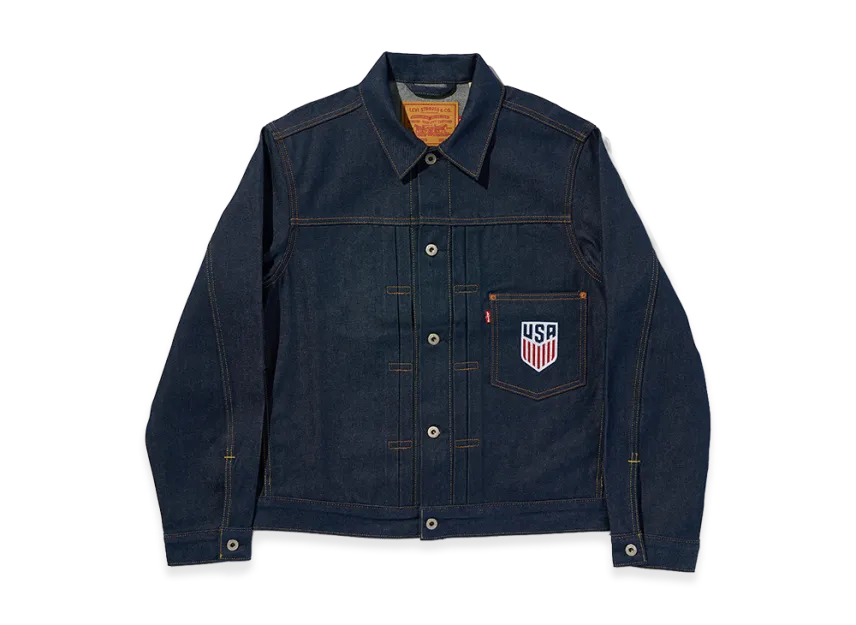 LEVI'S Soccer Collection USA Type I Trucker Jacket 