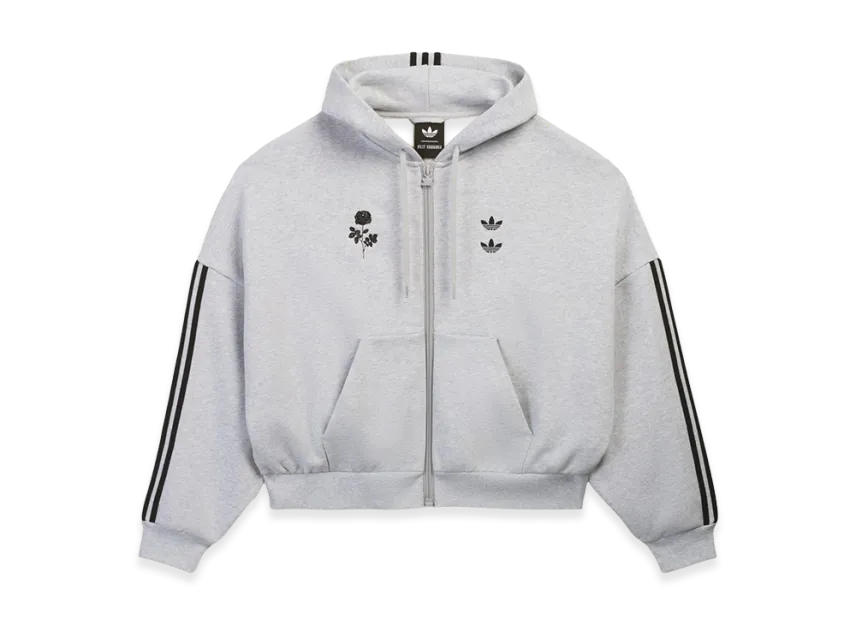 adidas x Willy Chavarria Full Zip Logo Hoodie 