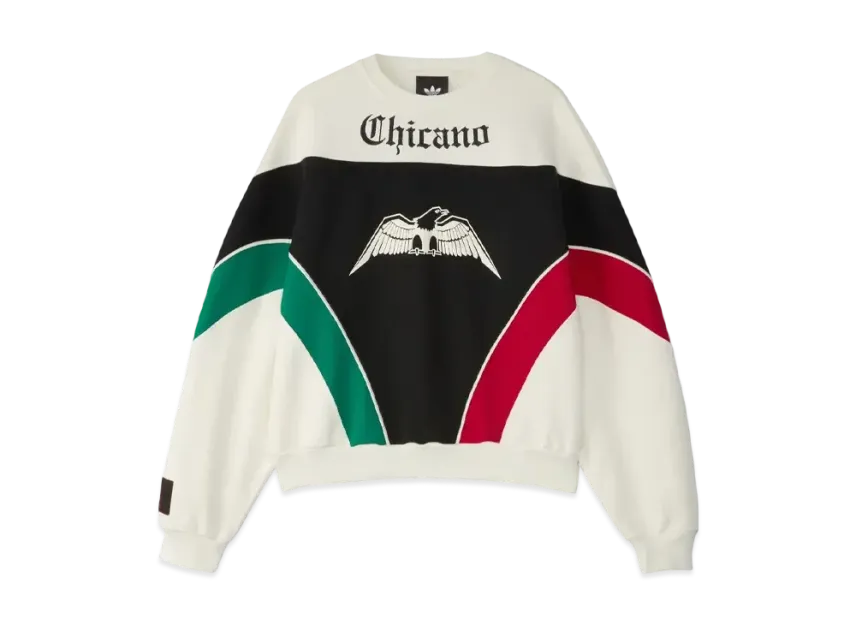 adidas x Willy Chavarria Fleece Crewneck Sweatshirt 
