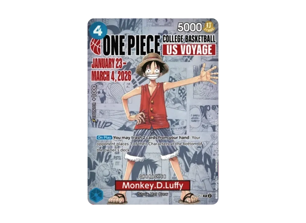 Monkey.D.Luffy : P (Opened) [P-055] [EN] (Promotional Card 