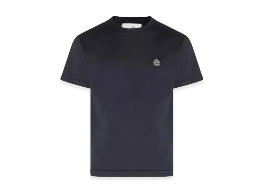Stone Island Slim Fit Cotton Jersey T-Shirt With Compass Patch 