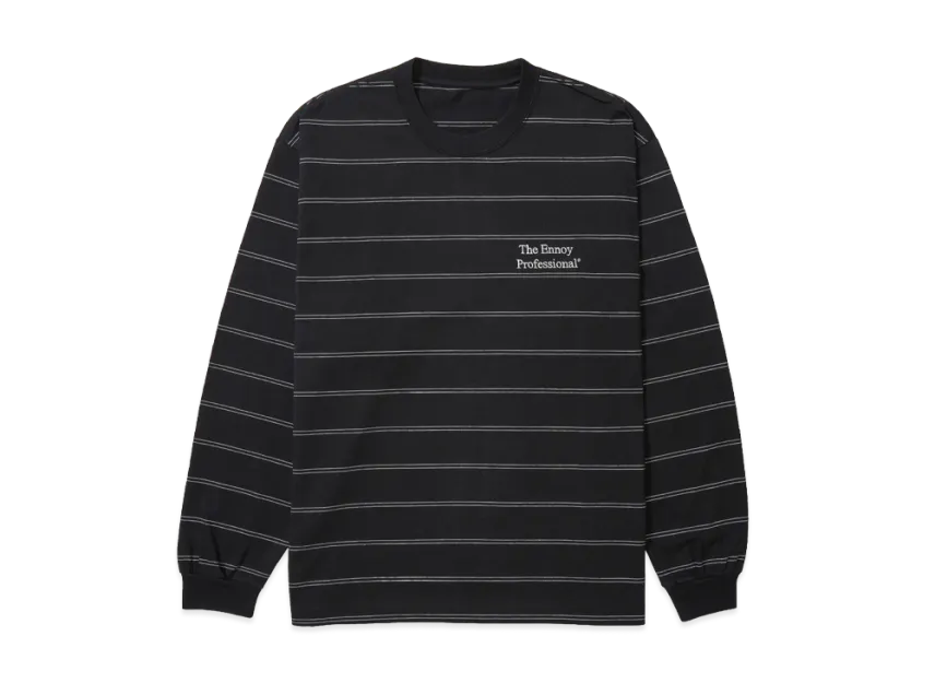 ENNOY Panel Border L/S T-Shirt 