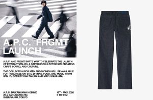 A.P.C. x Fragment Design Capsule Collection Dropping [19th May 2026]