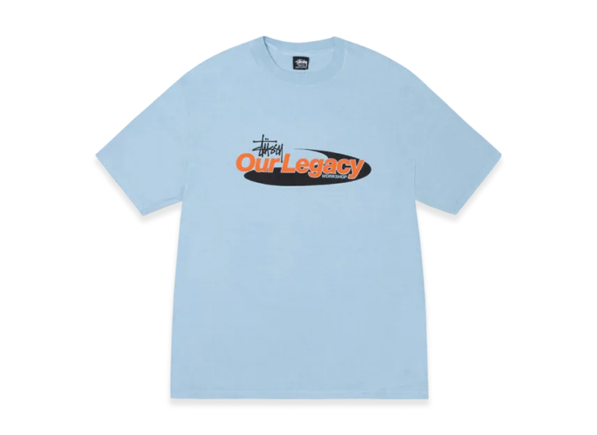 Stussy x Our Legacy Work Shop Swirl Tee Pigment Dyed 