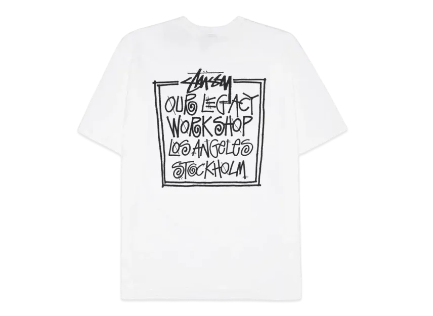 Stussy x Our Legacy Frame Pigment Dyed Tee 