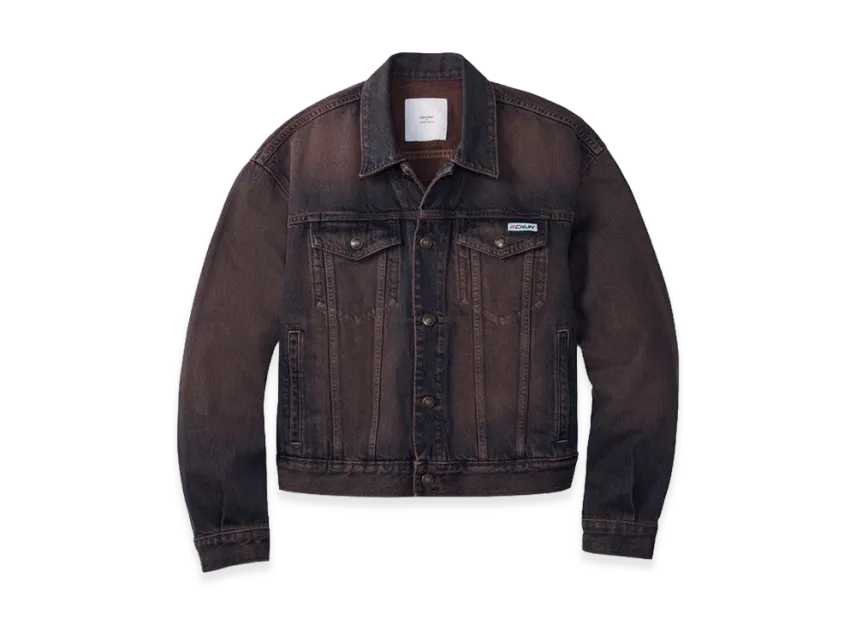 Calvin Klein x Jung Kook of BTS 90s Cropped Denim Trucker Jacket 