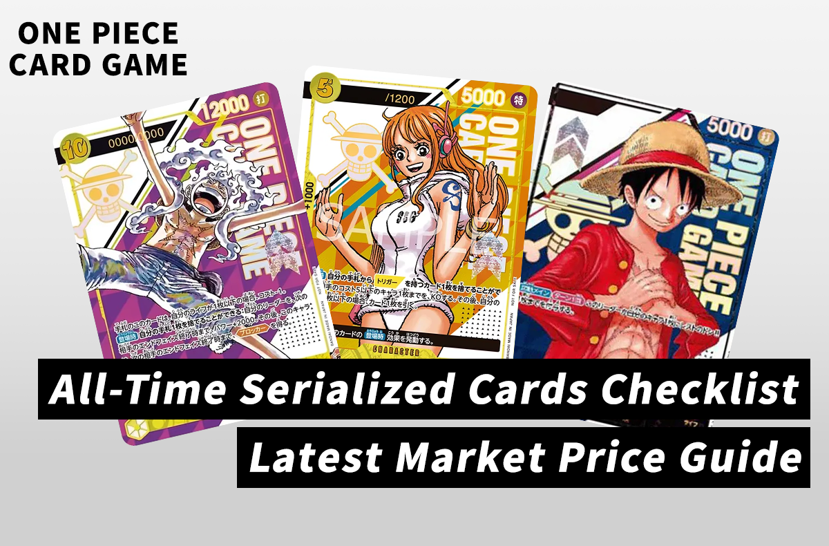The Holy Grails of ONE PIECE TCG: Every Serial Numbered Promo Card & Market Value